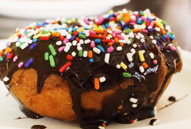 Chocolate Sprinkle Donut from Donut Friend