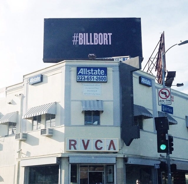 #Billbort Billboard in LA