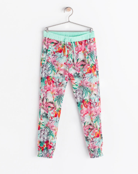 Zara Tropical Print Trousers - $19.90