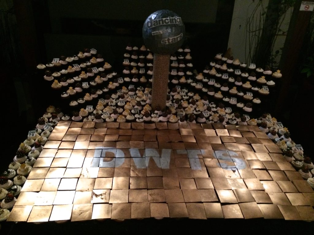 Cupcakes and Chocolate Dancefloor at DWTS Season 18 Wrap Party 