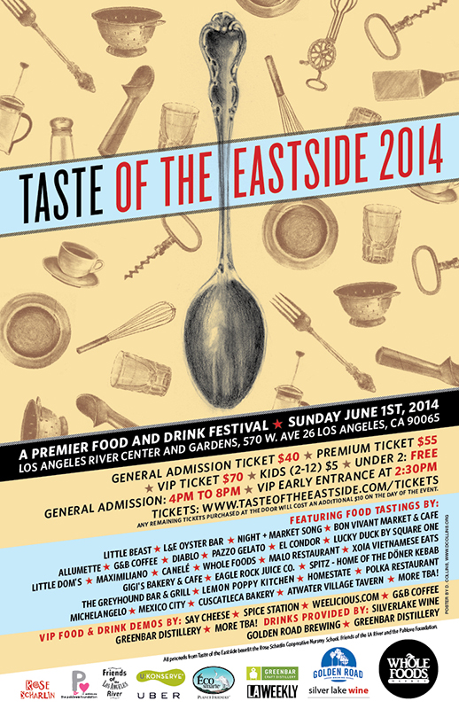 Taste of the Eastside 2014 Flyer