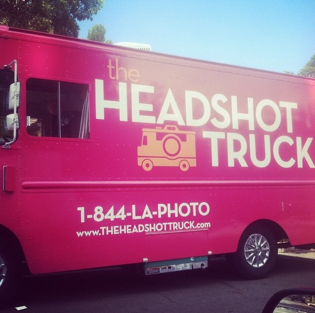 Only In LA Headshot Truck