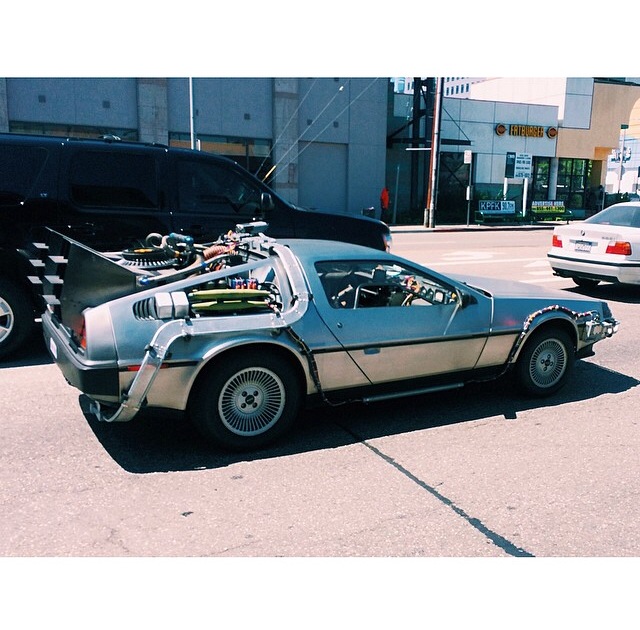 Only In LA DeLorean 