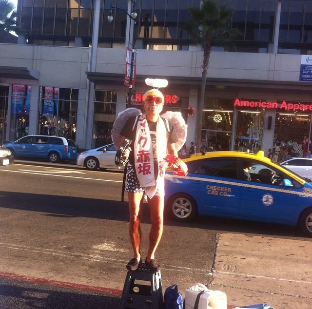 Only In LA Guy On Hollywood Blvd