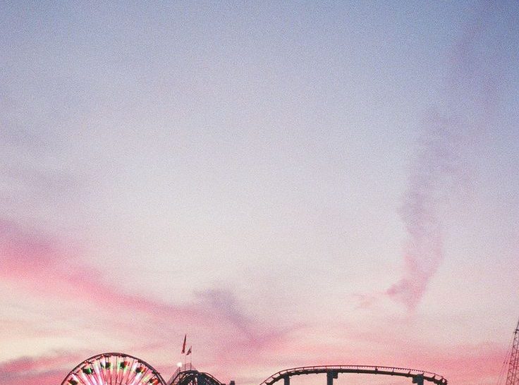 The Good Ol’ Santa Monica Pier at Sunset