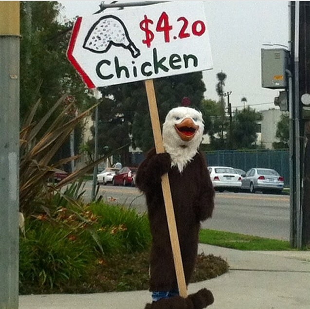 Only In LA: Chicken