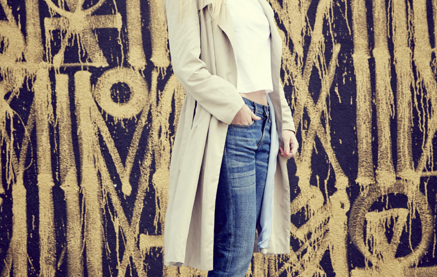 Trench Trend + A Retna Mural