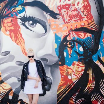 White + Leather + Tristan Eaton