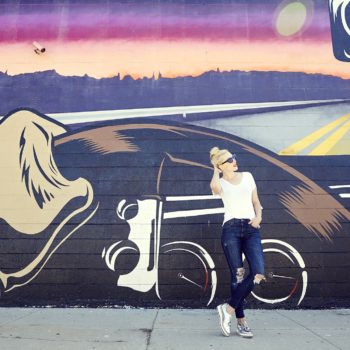 Silver Sneakers + A D*Face Mural