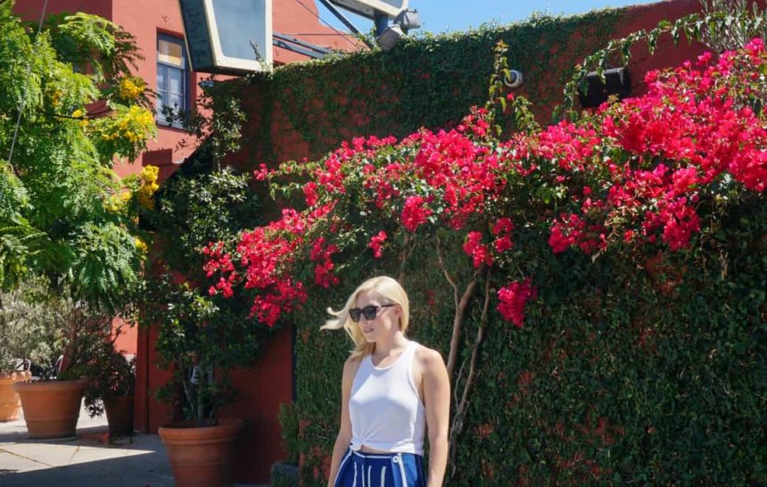 Blue Culottes + Sunset Junction