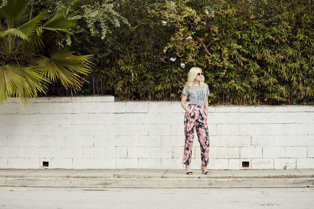 Love & Loathing LA: Floral Printed Trousers