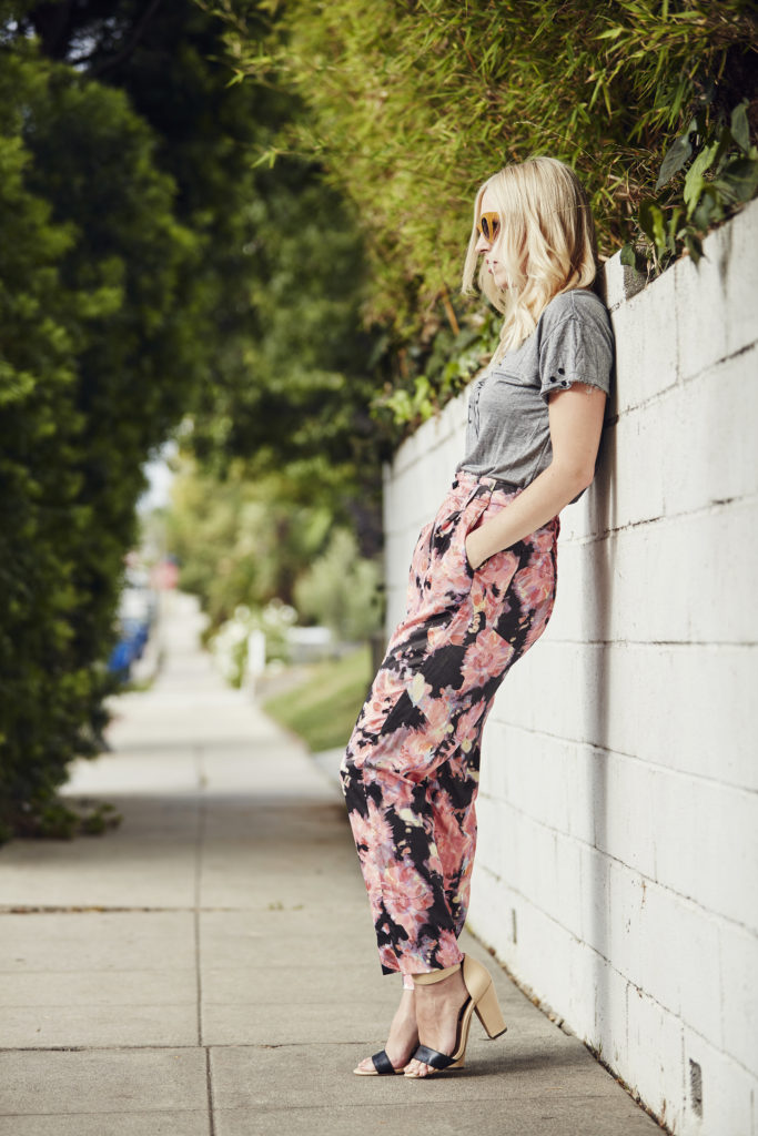 Love & Loathing LA: Floral Printed Trousers