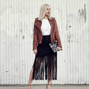 Latest Love: The Fringe Skirt.