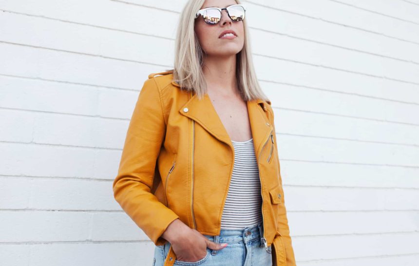LEMON YELLOW LOVE // STATEMENT JACKET FOR SPRING + SUMMER