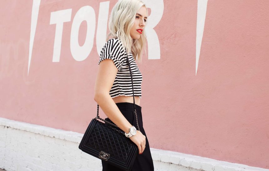 STRIPES + SILVER ACCENTS
