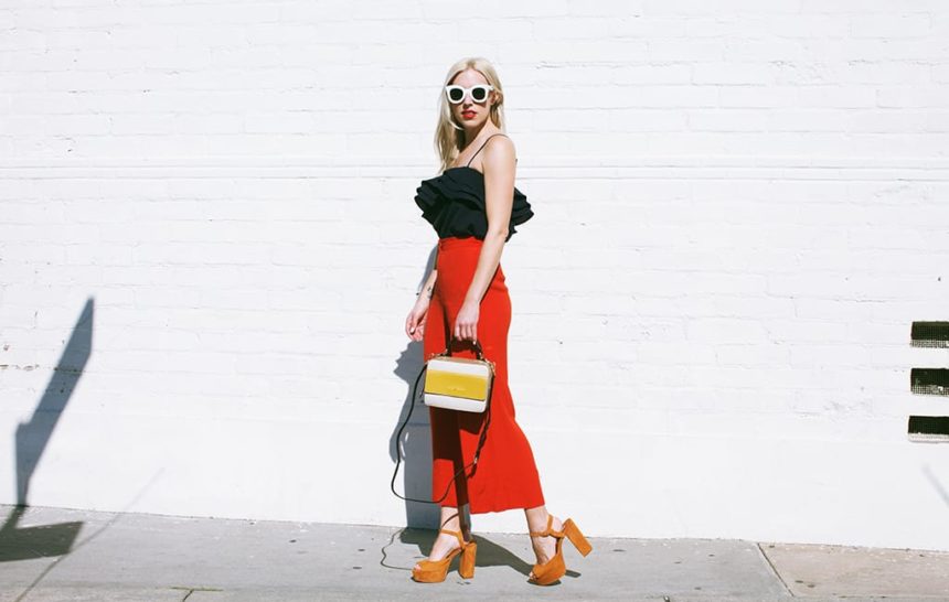 COLOR BLOCKING + CULOTTES
