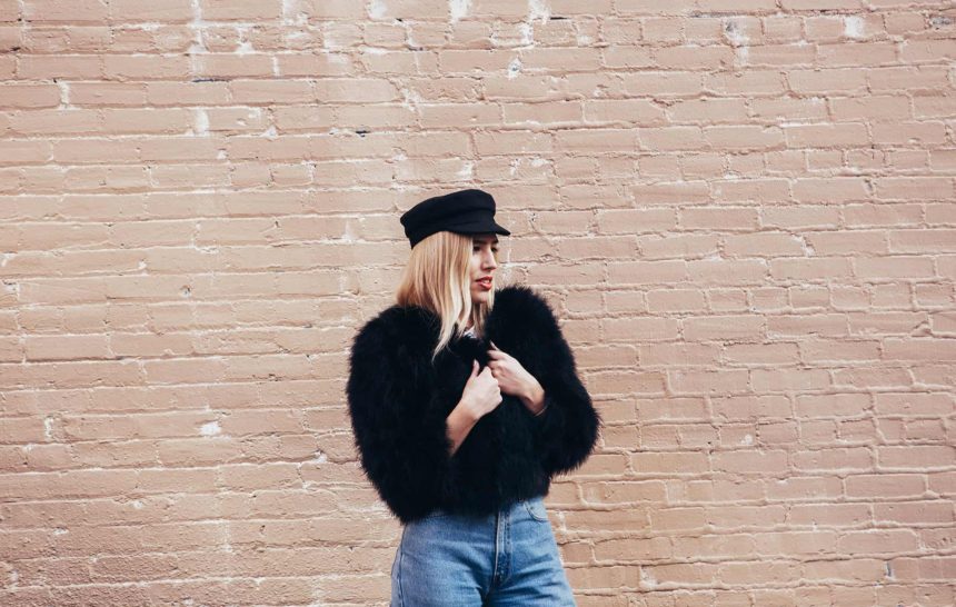 HOW TO NOT BE “EXTRA” IN A FEATHER JACKET