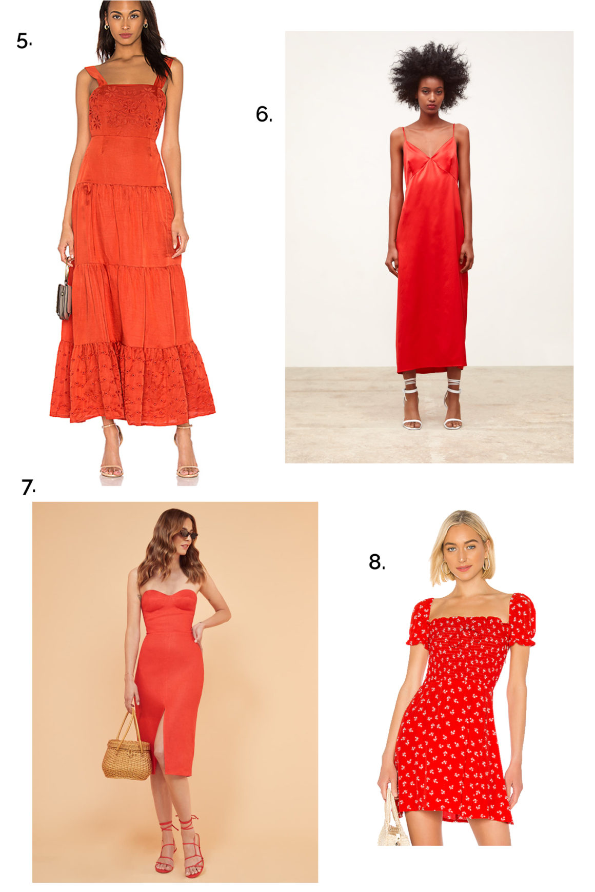 SUMMER RED DRESS ROUNDUP Love & Loathing Los Angeles